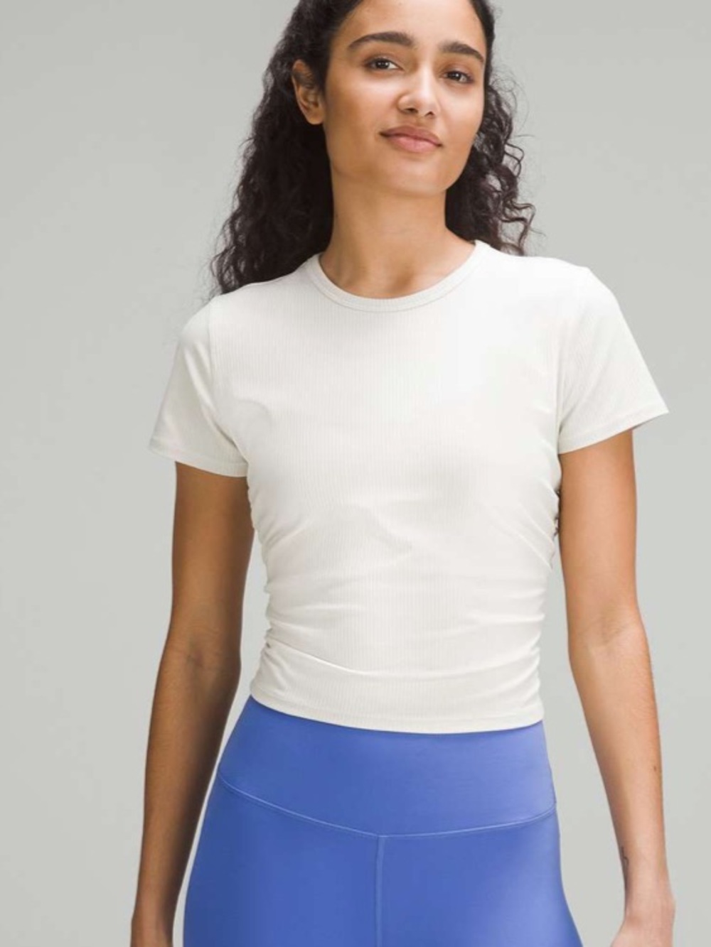Lululemon All It Takes Ribbed Nulu T-Shirt Size 12